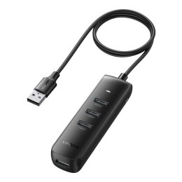 Hub UGREEN CM416 4-portowy 1m (czarny)