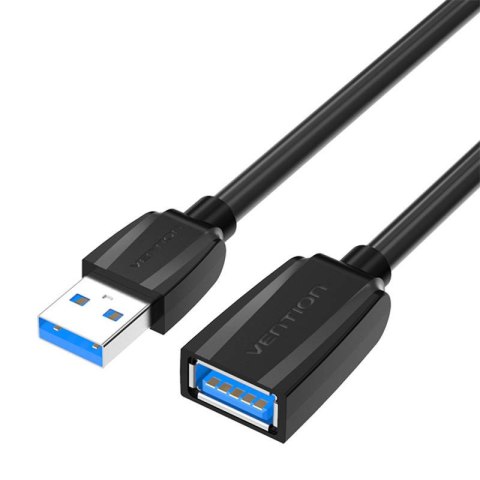Kabel VENTION VAS-A45-B300 USB-A-USB-A 3m (czarny)