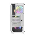 Obudowa komputerowa DARKFLASH DK151 + 3 wentylatory RGB (biała)