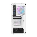 Obudowa komputerowa DARKFLASH DK351 + 4 wentylatory RGB (biała)