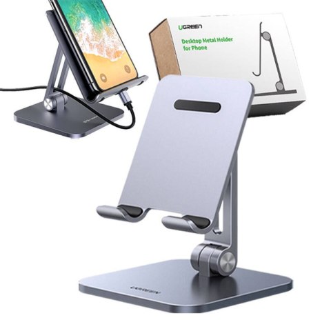Podstawka na tablet UGREEN LP134 składana (srebrna)