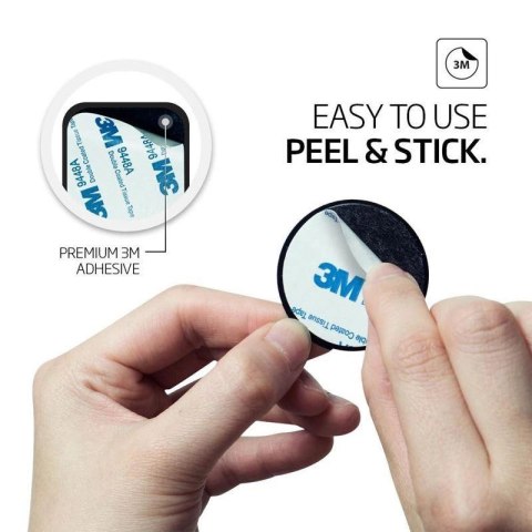 Blaszki magnetyczne Spigen MP-4P do samochodu - czarne