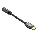 Adapter Baseus L54 do słuchawek USB-C / mini jack 3.5mm DAC 24 bit 48 KHz - czarny
