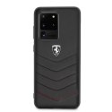 Etui Ferrari Heritage Quilted na Samsung Galaxy S20 Ultra - czarne