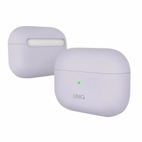 Etui UNIQ Silicone na AirPods Pro - lawendowe
