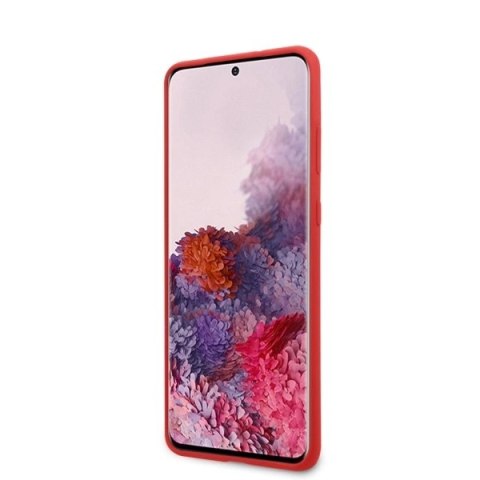 Etui Ferrari Silicone na Samsung Galaxy S20 - czerwone