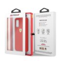 Etui Ferrari Silicone na Samsung Galaxy S20 - czerwone