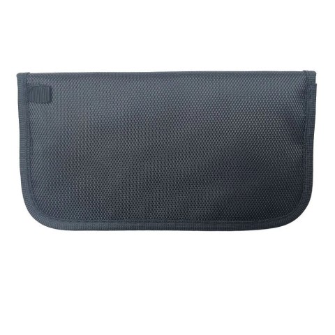 Etui antykradzieżowe na klucze samochodowe telefon blokujące fale radiowe Faraday Box klatka Faradaya 20 cm x 11 cm czarny