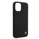 Etui BMW Silicone Signature na iPhone 12 mini - czarne