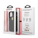 Etui Ferrari On Track Silicone na iPhone 12 mini - czarne