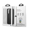 Etui BMW Signature Logo Imprint na Samsung Galaxy S21+ - czarne