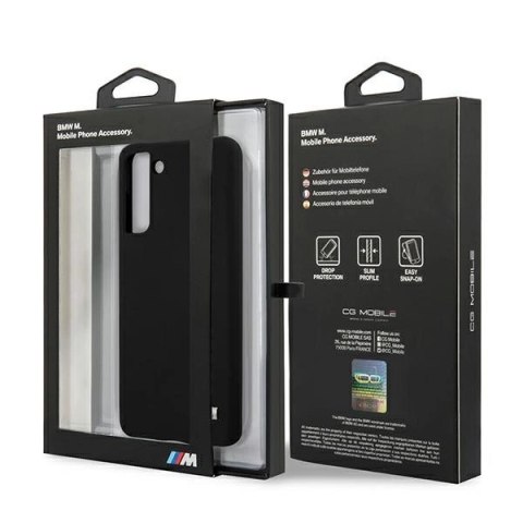 Etui BMW Silicone M Collection na Samsung Galaxy S21+ - czarne