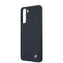 Etui BMW Silicone Signature na Samsung Galaxy S21+ - granatowe