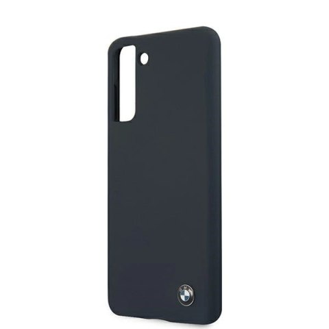 Etui BMW Silicone Signature na Samsung Galaxy S21+ - granatowe