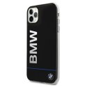 Etui BMW Signature Printed Logo na iPhone 11 Pro Max - czarne