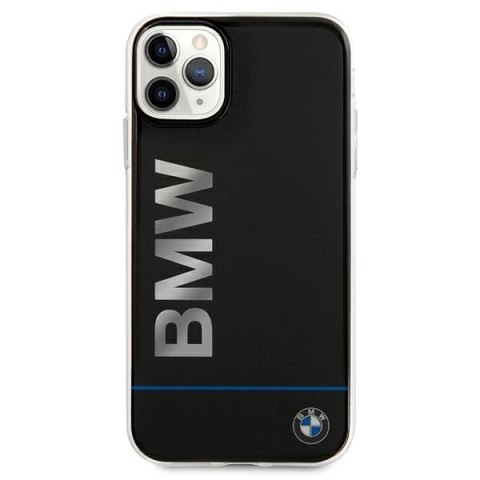 Etui BMW Signature Printed Logo na iPhone 11 Pro Max - czarne