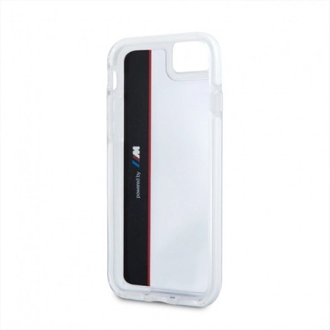 Etui BMW Motorcase na iPhone 7 / 8 / SE 2020 / SE 2022 - przezroczysto-czarne