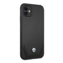 Etui BMW Leather Perforate na iPhone 11 / Xr - czarne