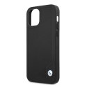 Etui BMW Leather Deboss na iPhone 12 Pro Max - czarne