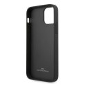 Etui BMW Leather Deboss na iPhone 12 Pro Max - czarne