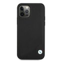 Etui BMW Leather Deboss na iPhone 12 / iPhone 12 Pro - czarne