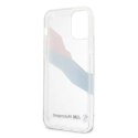 Etui BMW Motorsport Tricolor na iPhone 12 Pro Max - przezroczyste