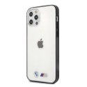 Etui BMW Sandblast na iPhone 12 Pro Max - przezroczyste