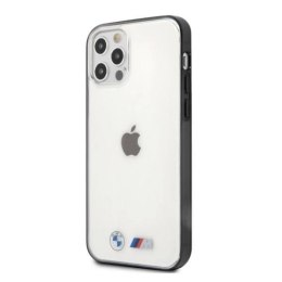 Etui BMW Sandblast na iPhone 12 Pro Max - przezroczyste