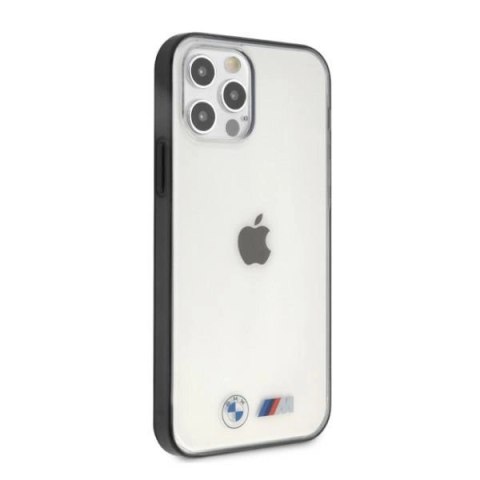 Etui BMW Sandblast na iPhone 12 Pro Max - przezroczyste
