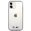 Etui BMW Sandblast na iPhone 12 mini - przezroczyste