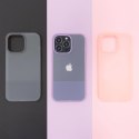 Kingxbar Plain Series etui pokrowiec do iPhone 13 Pro Max silikonowa obudowa szary