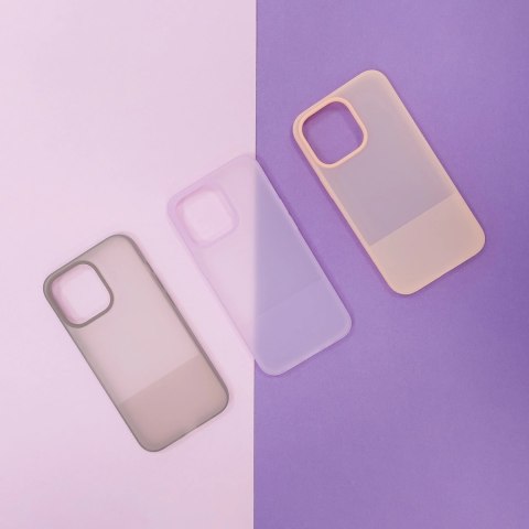 Kingxbar Plain Series etui pokrowiec do iPhone 13 Pro Max silikonowa obudowa szary