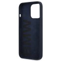 Etui BMW Silicone Signature na iPhone 13 Pro Max 6,7" - granatowe