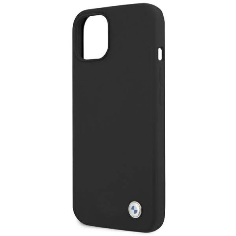 Etui BMW Silicone Signature na iPhone 13 mini - czarne