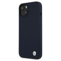 Etui BMW Silicone Signature na iPhone 13 mini - granatowe