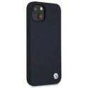 Etui BMW Silicone Signature na iPhone 13 mini - granatowe