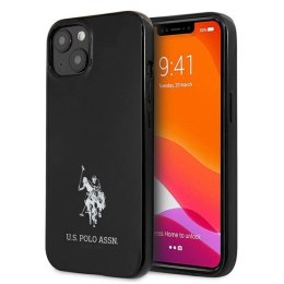 Etui U.S. Polo Assn. Horses Logo na iPhone 13 - czarne