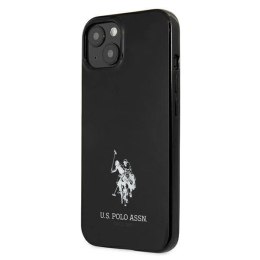 Etui U.S. Polo Assn. Horses Logo na iPhone 13 - czarne