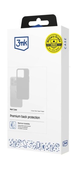 Etui 3mk Matt Case na iPhone 12 Pro Max - czarne