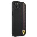 Etui Ferrari On Track Carbon Stripe na iPhone 13 mini - czarne