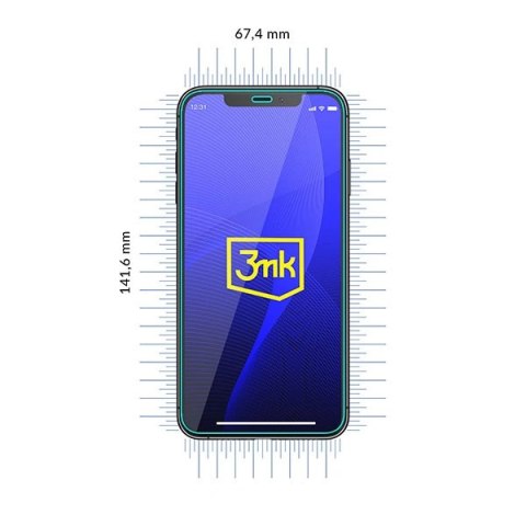 Szkło hybrydowe 3mk FlexibleGlass™ na iPhone 12 / iPhone 12 Pro