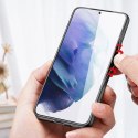 Dux Ducis Fino etui pokrowiec pokryty nylonowym materiałem Samsung Galaxy S22+ (S22 Plus) niebieski