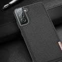 Dux Ducis Fino etui pokrowiec pokryty nylonowym materiałem Samsung Galaxy S22+ (S22 Plus) niebieski