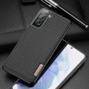 Dux Ducis Fino etui pokrowiec pokryty nylonowym materiałem Samsung Galaxy S22+ (S22 Plus) niebieski