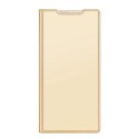 Dux Ducis Skin Pro kabura etui pokrowiec z klapką Samsung Galaxy S22 Ultra złoty