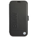Etui BMW Signature na iPhone 13 mini - czarne