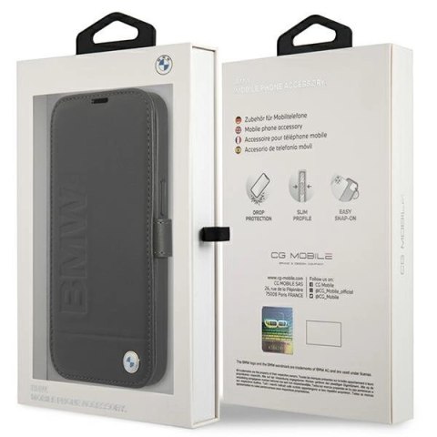 Etui BMW Signature na iPhone 13 mini - czarne