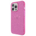 Etui Adidas OR Protective Clear Case Glitter na iPhone 13 Pro / iPhone 13 - różowe