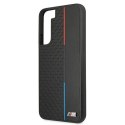 Etui BMW M Collection Triangles na Samsung Galaxy S22+ - czarne