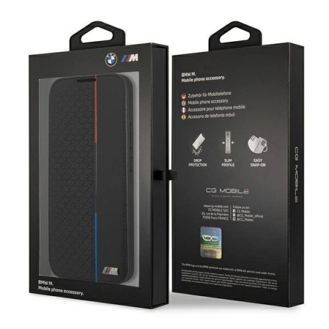 Etui BMW M Collection Triangles na Samsung Galaxy S22+ - czarne